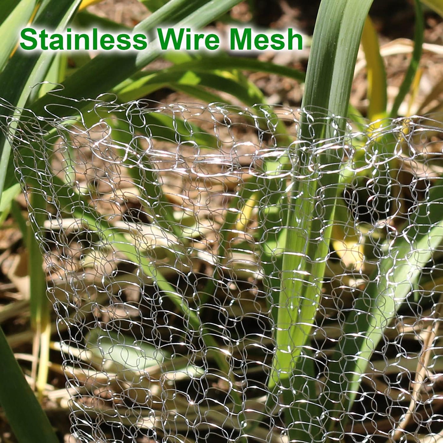 GIFTEXPRESS 15 Gallon Gopher and Vole Wire Speed Baskets, Plant Root Protector Gopher Baskets