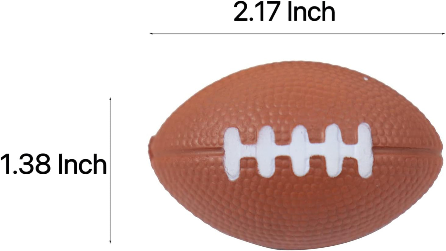 GIFTEXPRESS Mini pelota antiestrés de fútbol de espuma (paquete de 30)