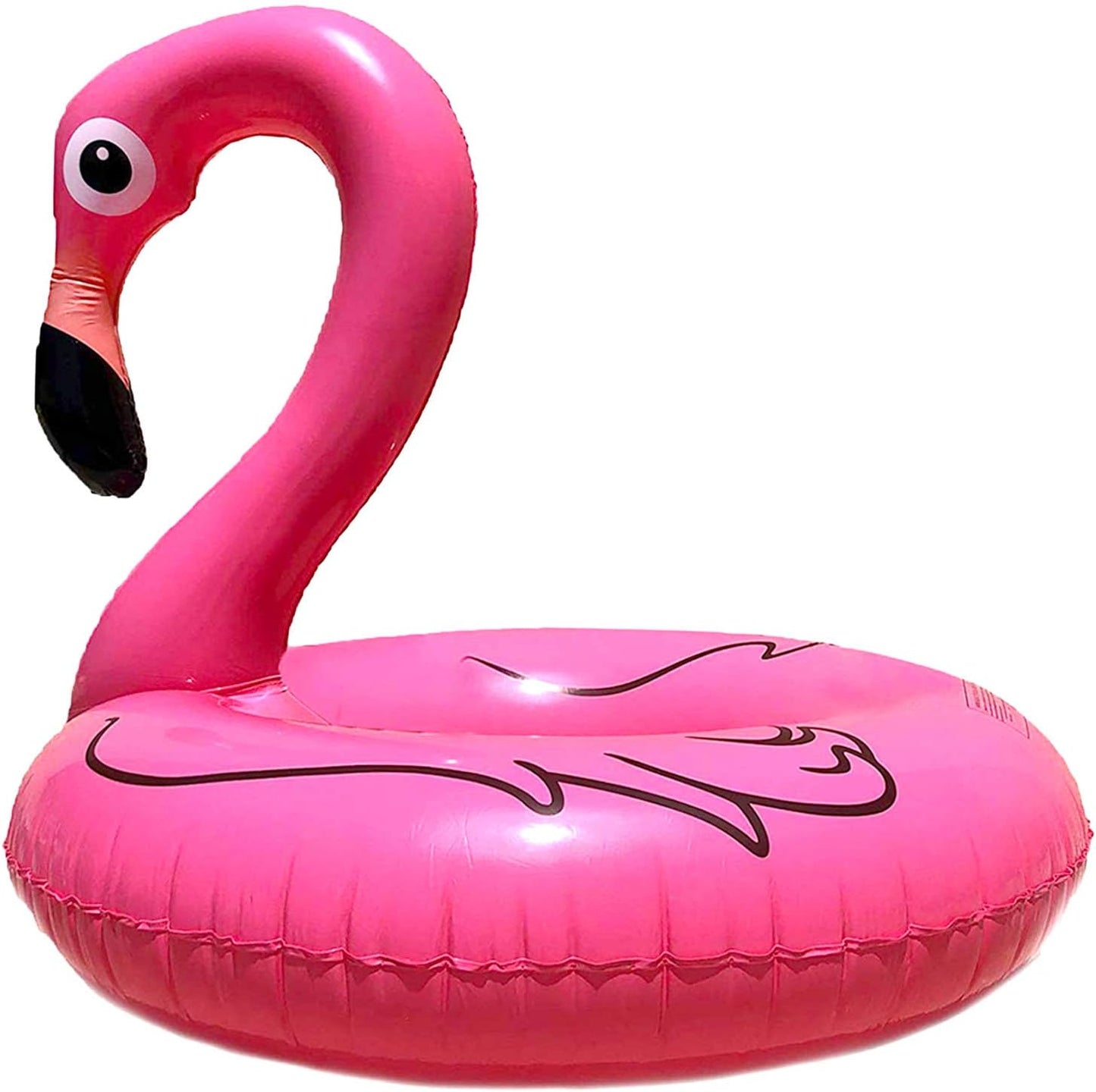 Flotador inflable para piscina de flamencos de 48 pulgadas de GIFTEXPRESS