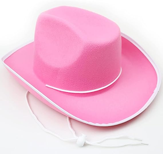 GIFTEXPRESS Sombreros Cowboy de Fieltro para Adultos (Pack de 4)