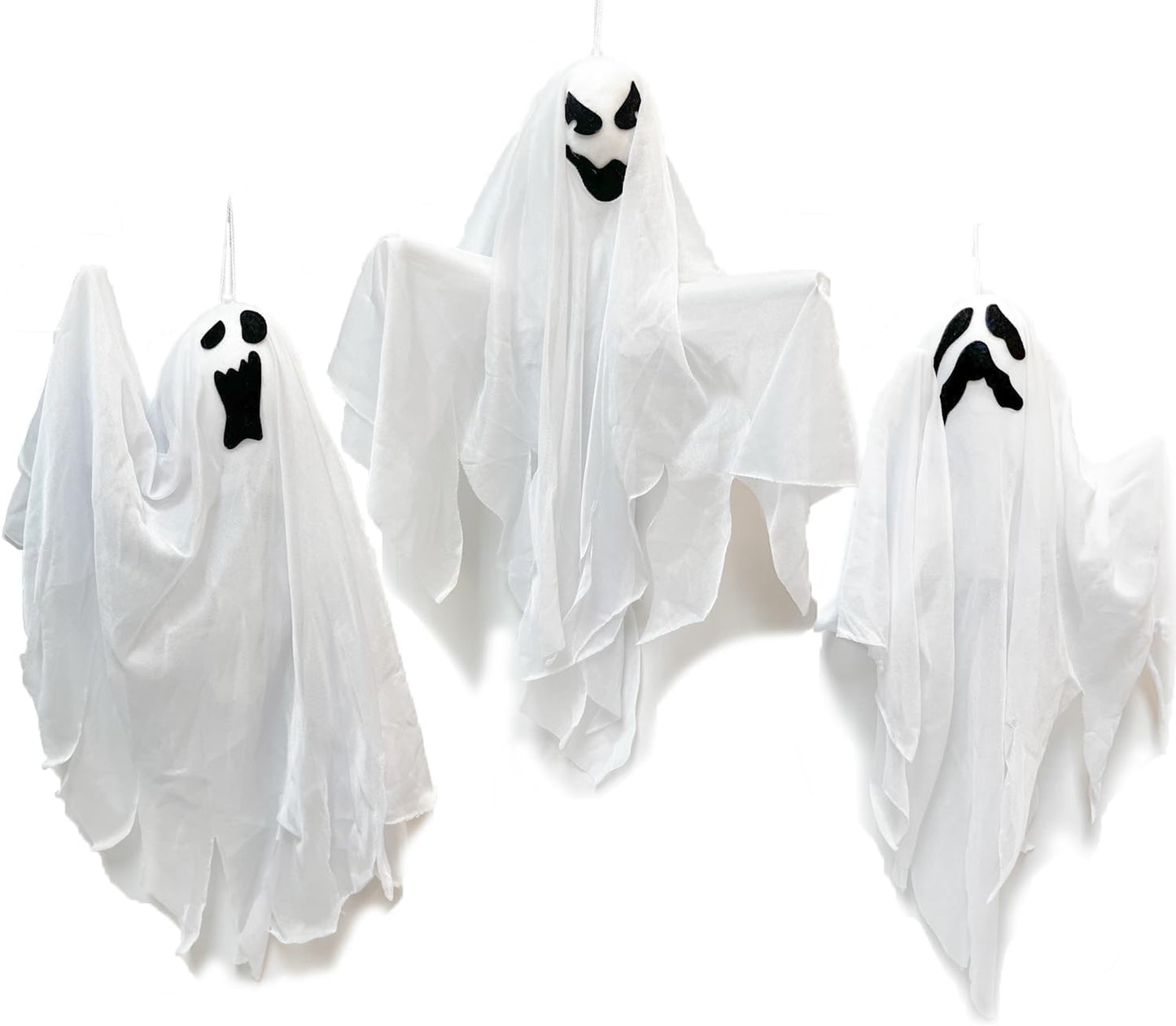 GIFTEXPRESS 19 Inches Halloween Hanging Ghost for Halloween Decoration, Horror Scene Decoration Holiday Décor Theme Party