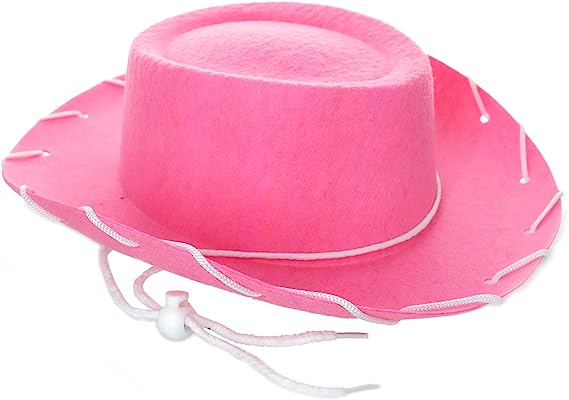 GIFTEXPRESS Sombrero de vaquero de fieltro, sombrero de vaquera occidental