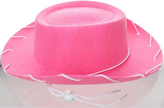 GIFTEXPRESS Sombrero de vaquero de fieltro, sombrero de vaquera occidental