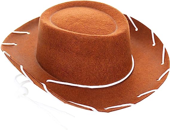 GIFTEXPRESS 6pcs sombrero de vaquero de fieltro, sombrero de vaquera occidental