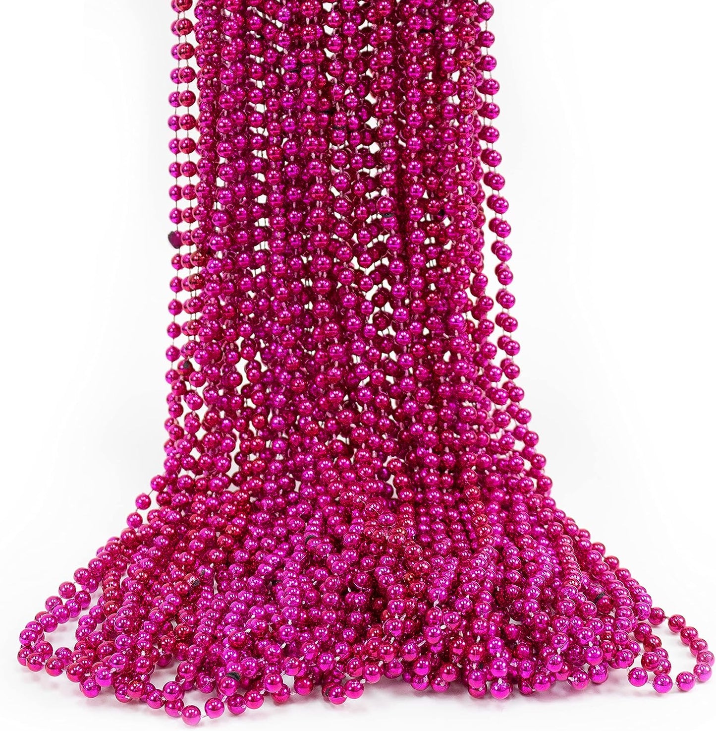 GIFTEXPRESS 72 collares de cuentas de Mardi Gras de 33.0 in