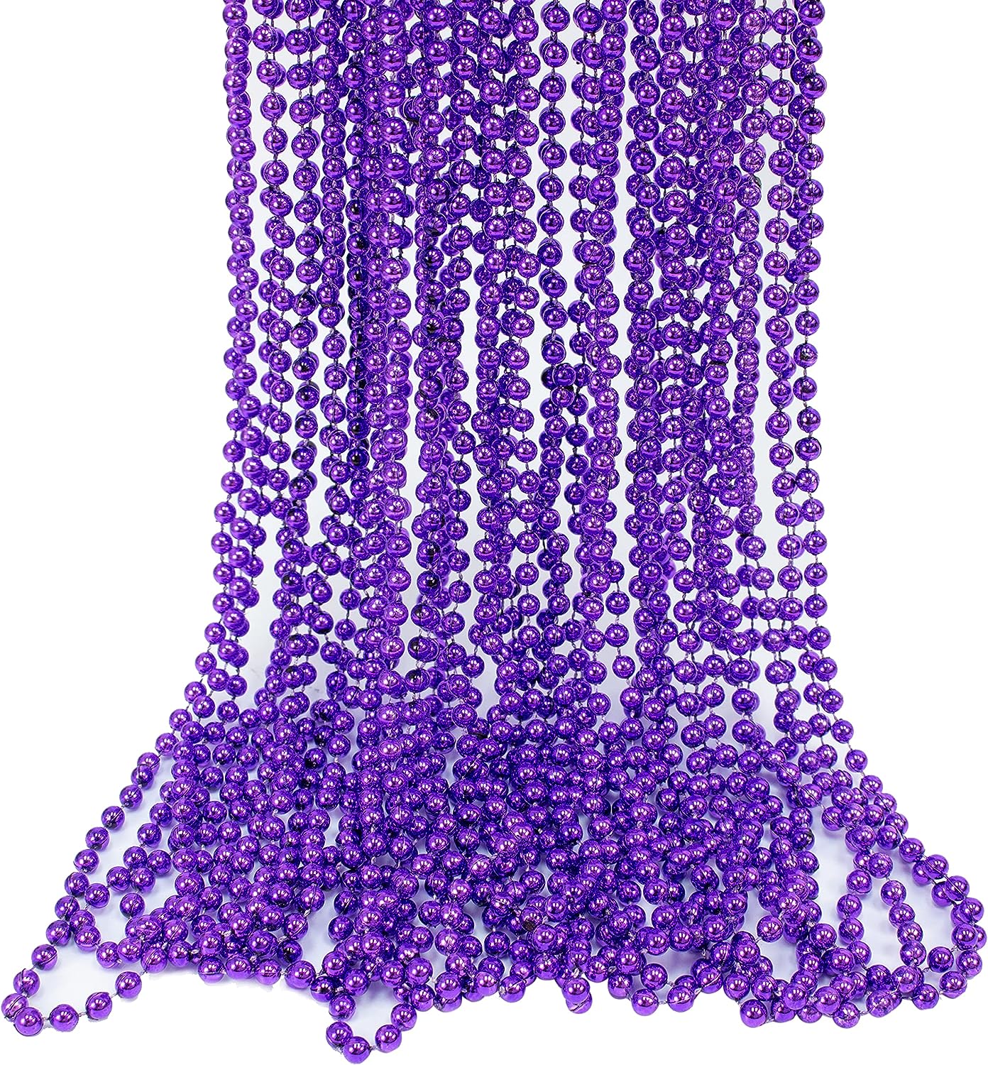 GIFTEXPRESS 72 collares de cuentas de Mardi Gras de 33.0 in