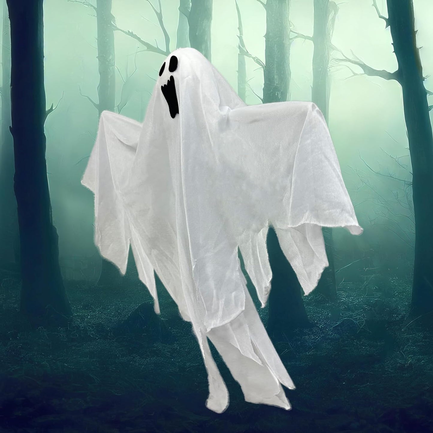 GIFTEXPRESS 19 Inches Halloween Hanging Ghost for Halloween Decoration, Horror Scene Decoration Holiday Décor Theme Party