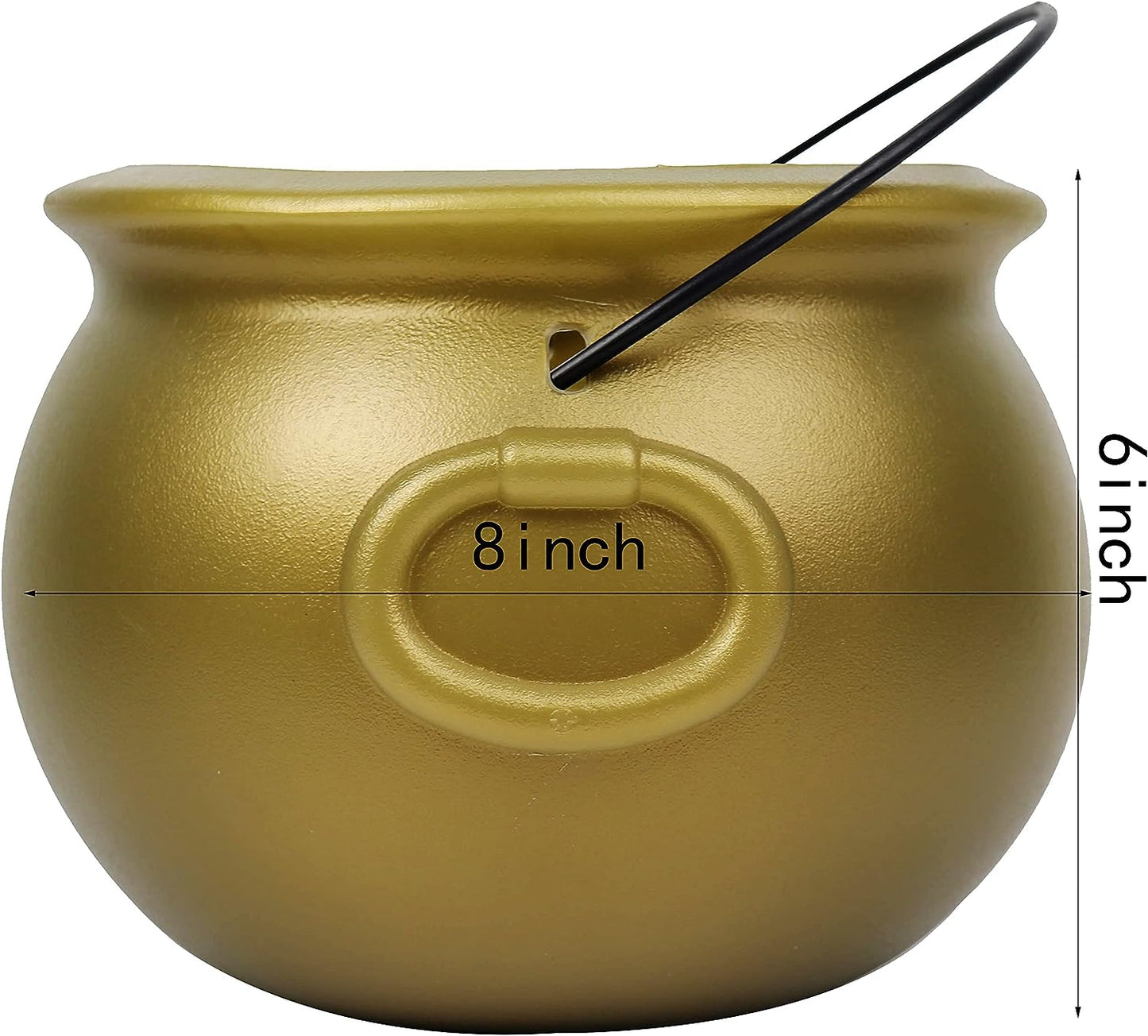 GIFTEXPRESS - Hervidor de agua de 8.0 in para el día de San Patricio, Mardi Gras