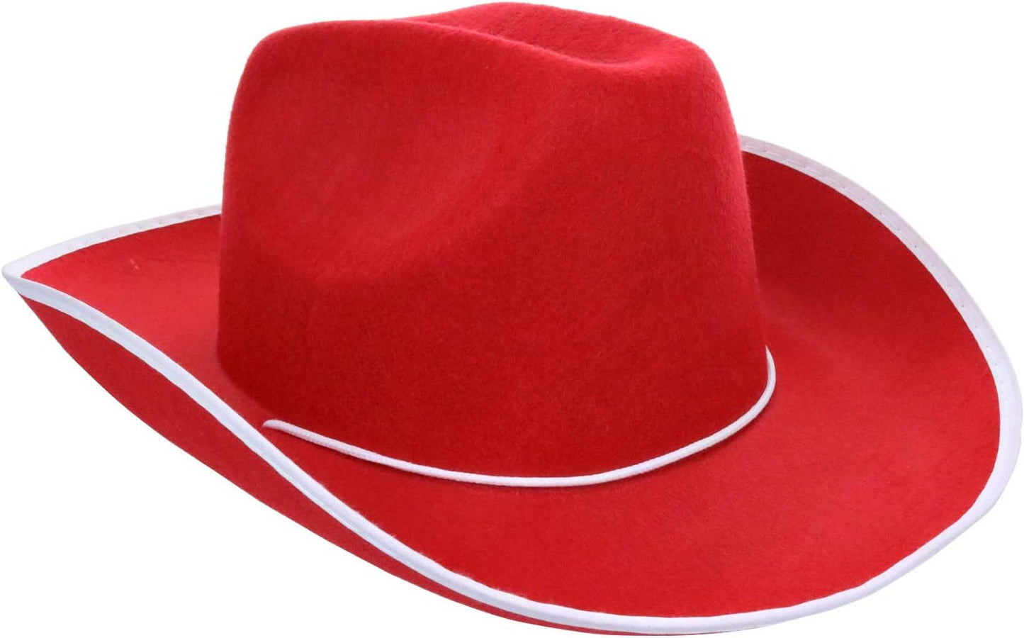 GIFTEXPRESS Sombrero de vaquero de fieltro para adultos, sombrero de vaquero occidental