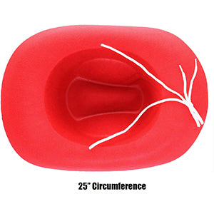 GIFTEXPRESS Sombrero de vaquero de fieltro para adultos, sombrero de vaquero occidental