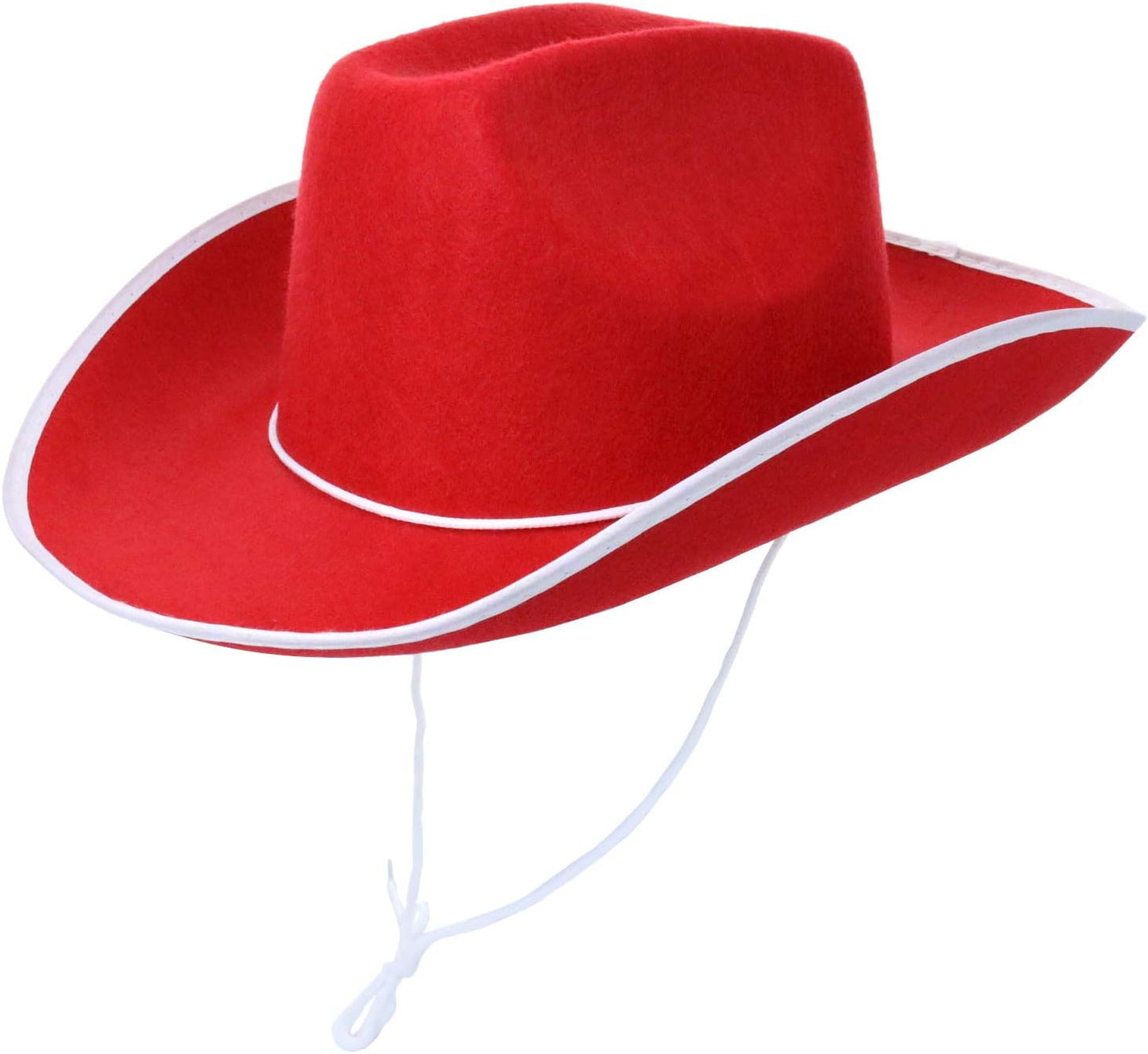 GIFTEXPRESS Sombrero de vaquero de fieltro para adultos, sombrero de vaquero occidental