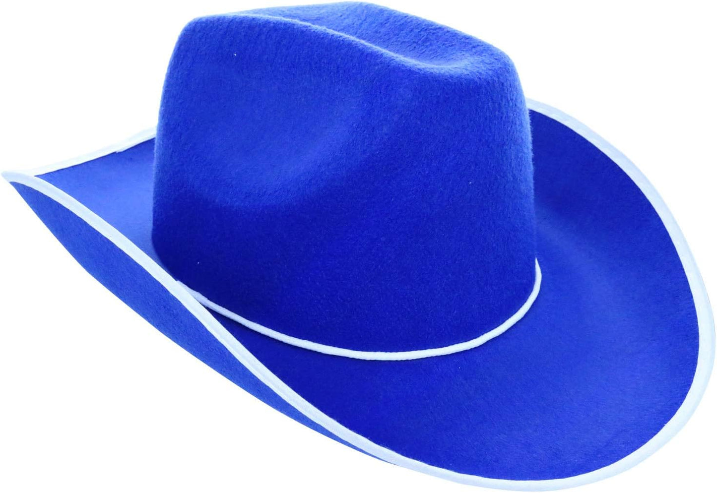 GIFTEXPRESS Sombrero de vaquero de fieltro para adultos, sombrero de vaquero occidental