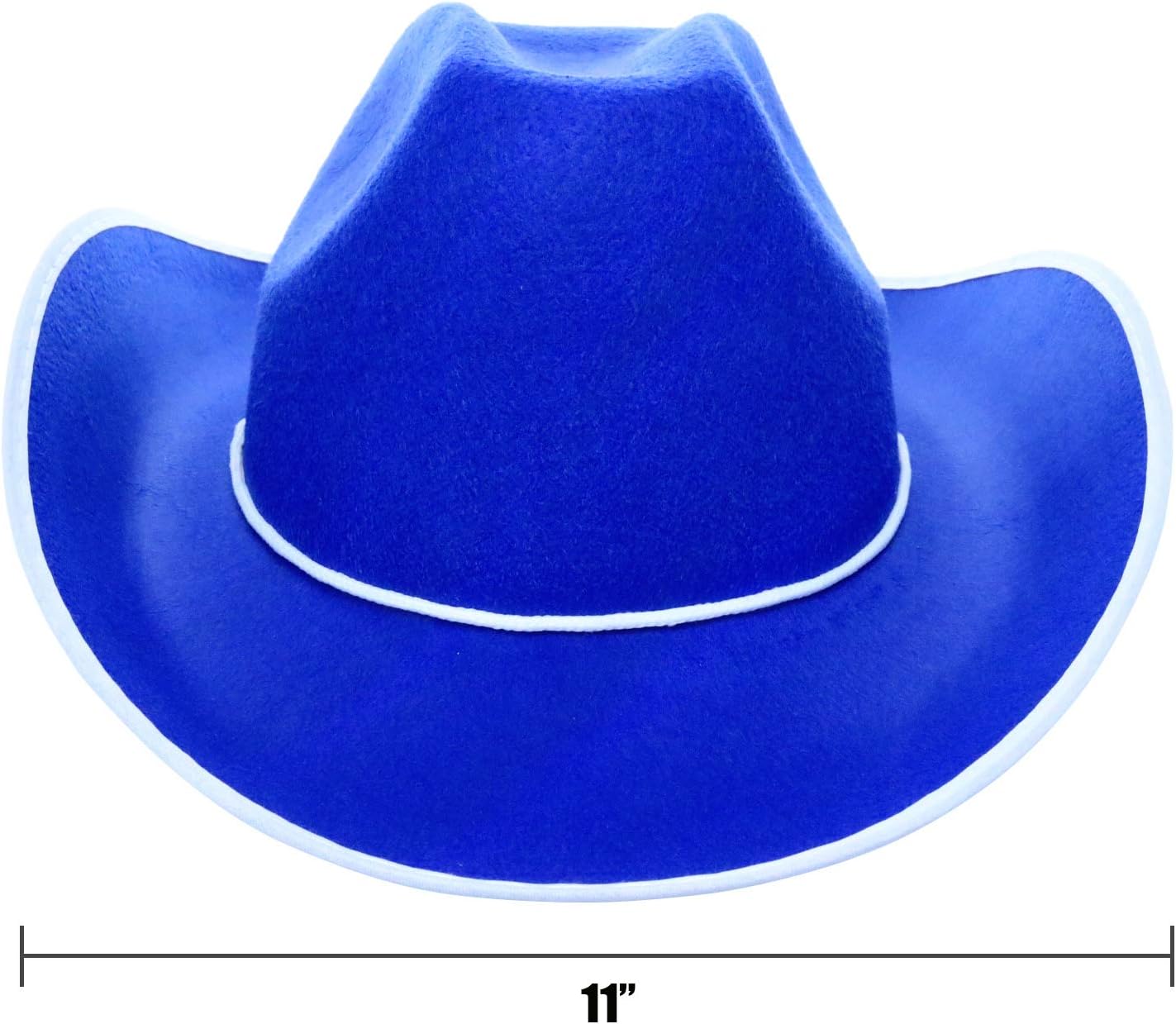 GIFTEXPRESS Sombrero de vaquero de fieltro para adultos, sombrero de vaquero occidental