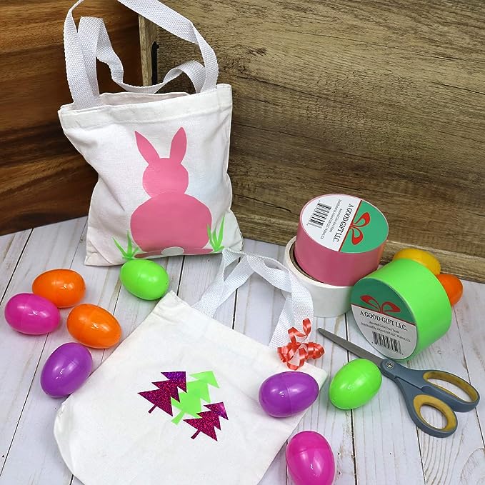 GIFTEXPRESS 8" * 8" Mini Natural Color Canvas Tote Bag