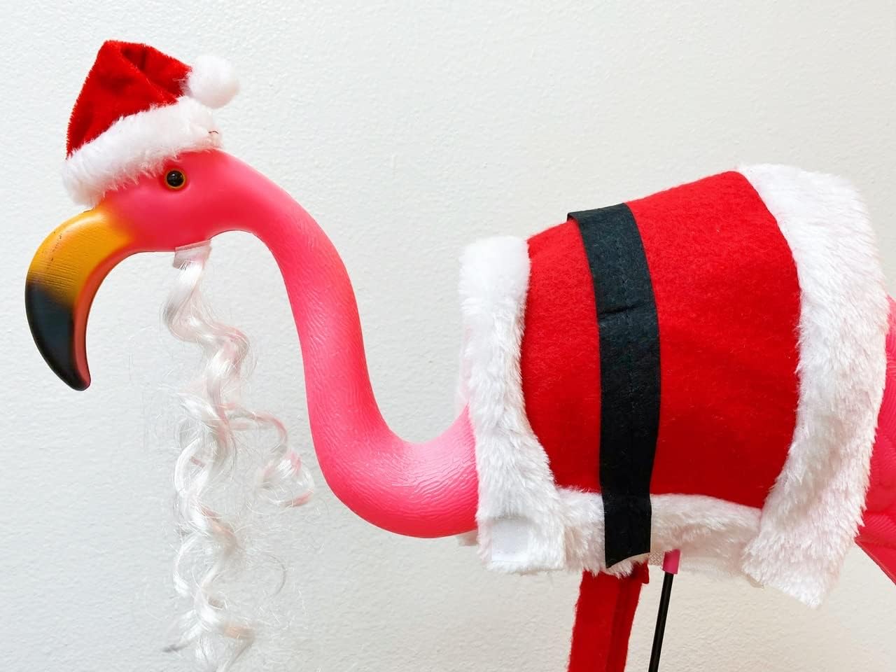 GIFTEXPRESS - Adornos navideños grandes para césped con flamencos (paquete de 4)