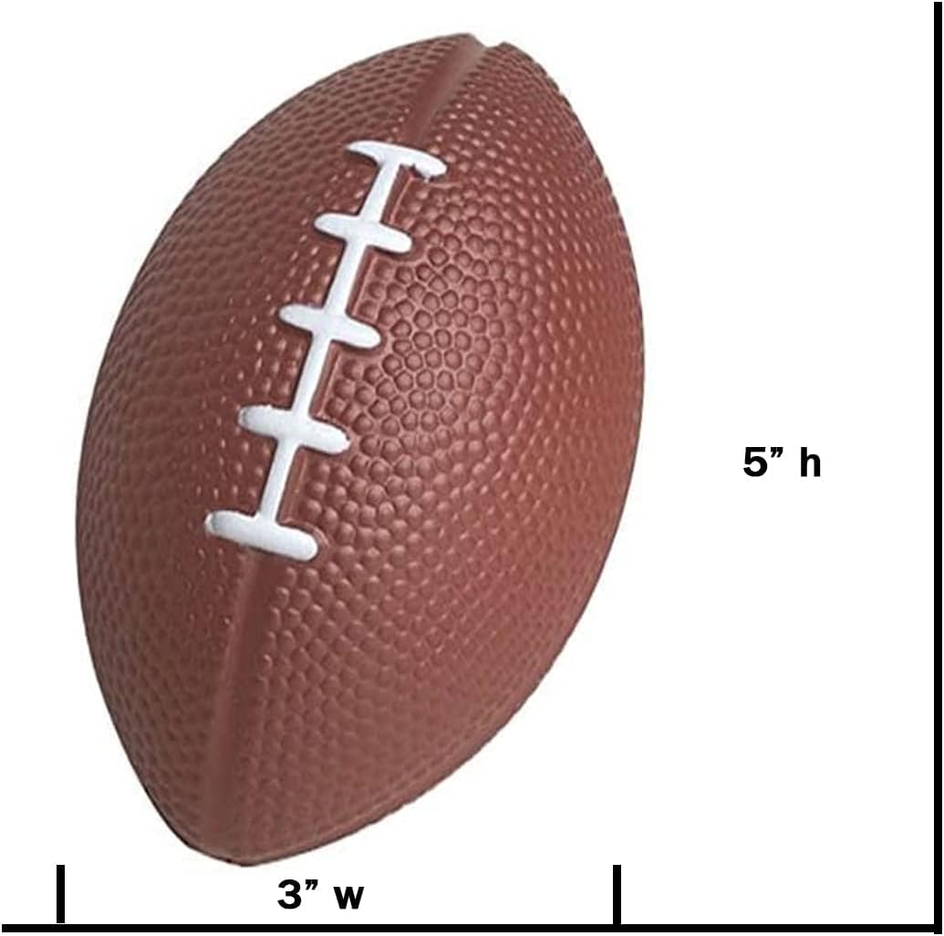 GIFTEXPRESS 1 docena de minipelotas de fútbol de espuma de 4 pulgadas