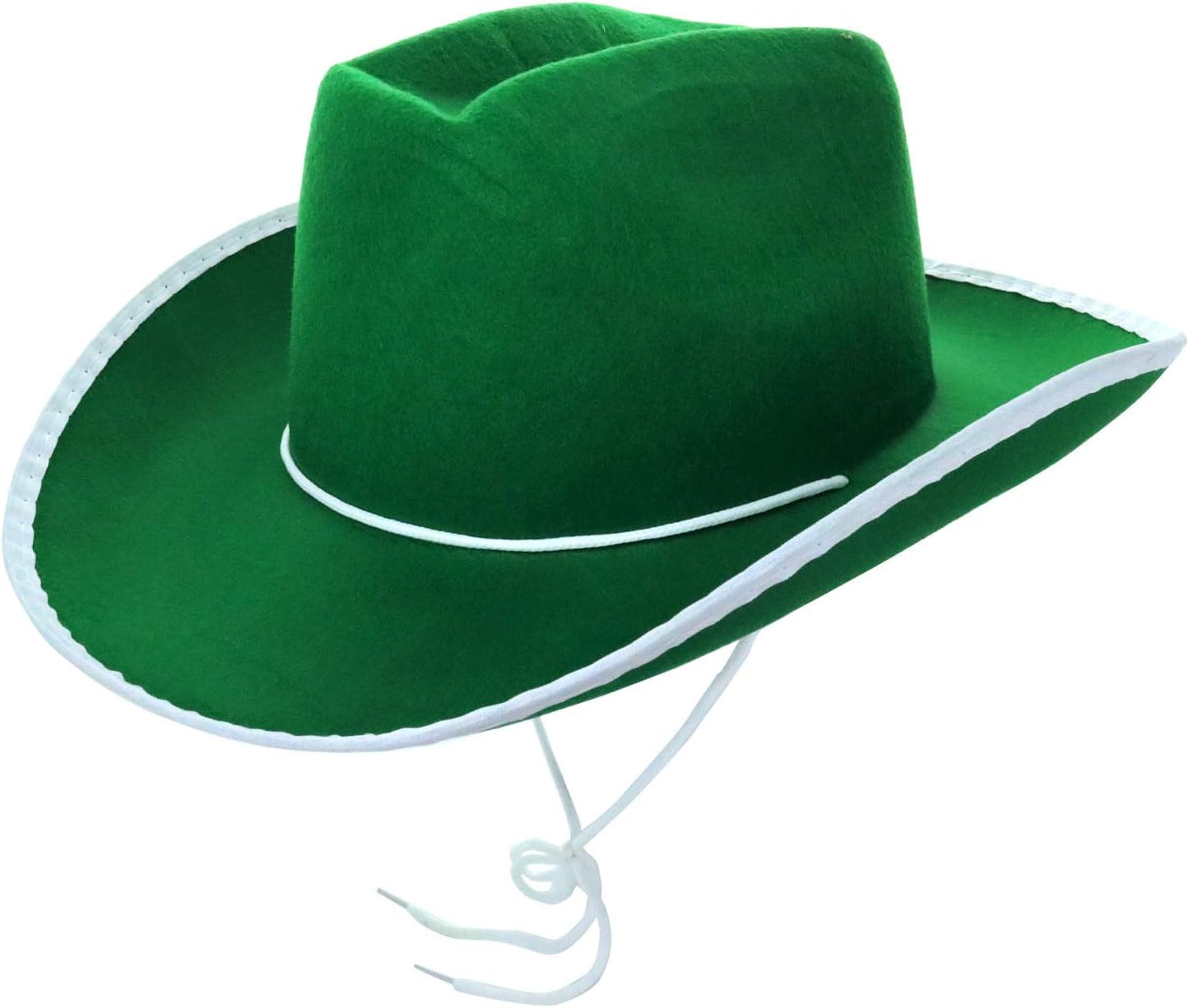 GIFTEXPRESS Sombrero de vaquero de fieltro para adultos, sombrero de vaquero occidental