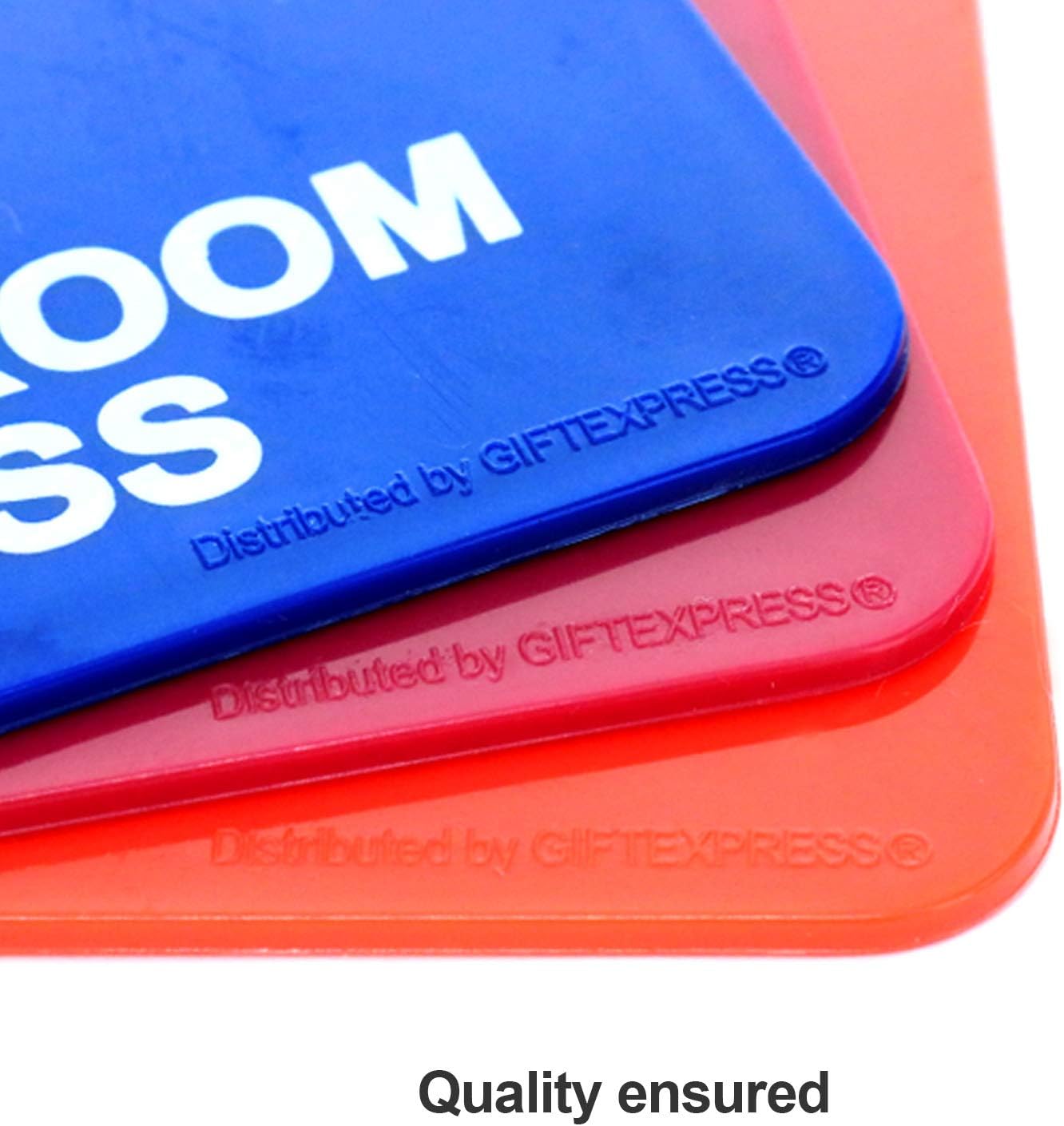GIFTEXPRESS Hall Pass Lanyards y School Passes, 6" x 7" x 1"
