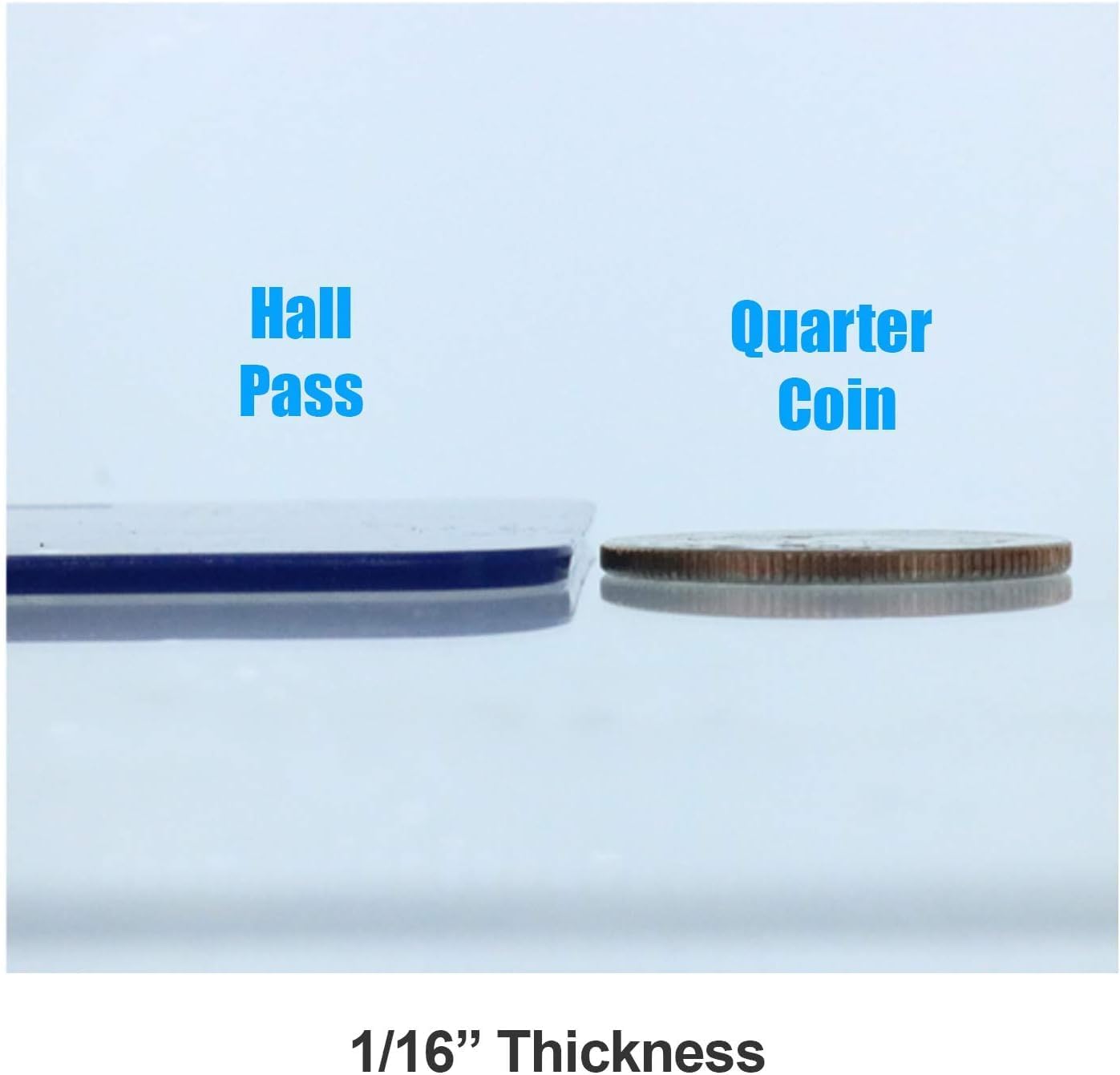 GIFTEXPRESS 6pcs Hall Pass Lanyards y Pases escolares Pases de baño para niños y niñas