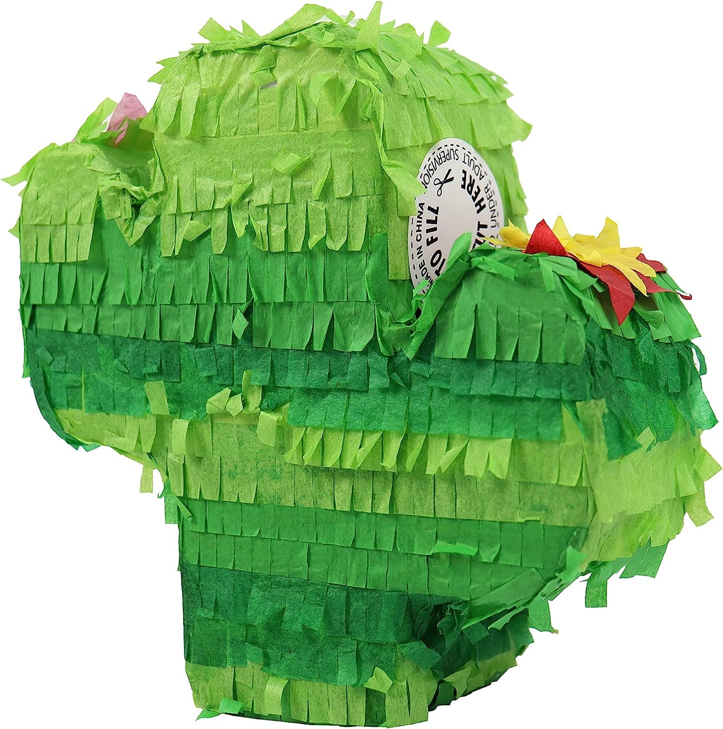 GIFTEXPRESS 6 piezas Mini piñatas de cactus (7 x 2,5 x 5,5 pulgadas)