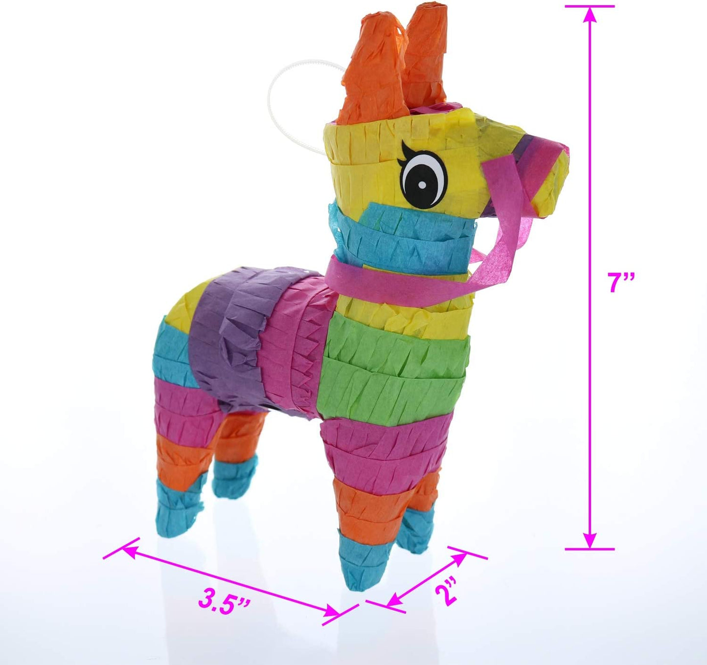 GIFTEXPRESS Mini Burro Piñata (4" * 7")