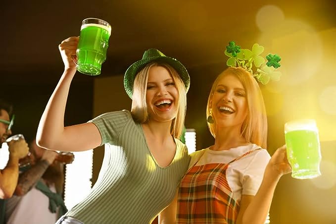 GIFTEXPRESS St. Patrick's Day Shamrock Headband