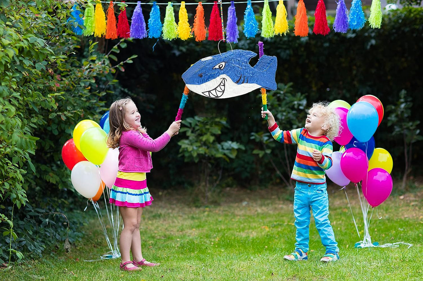 GIFTEXPRESS Piñata de tiburón de 17 pulgadas