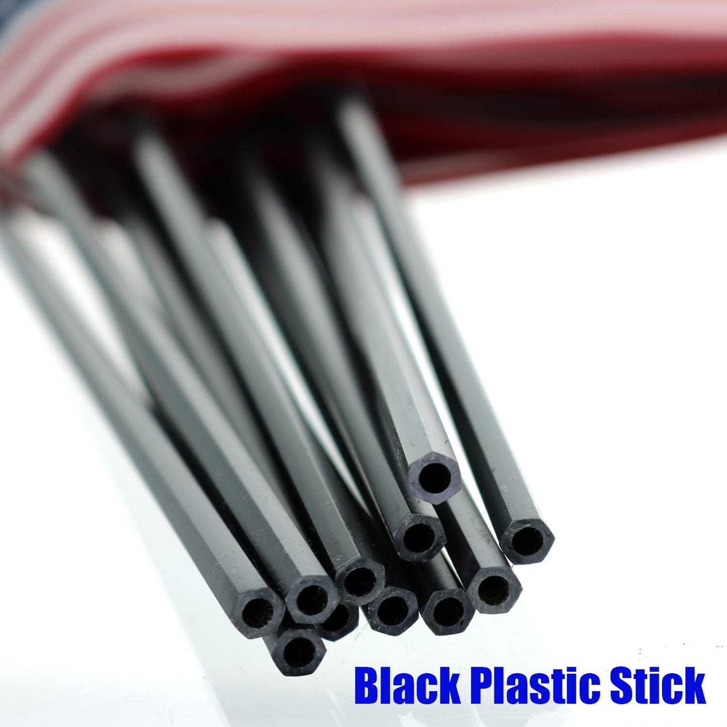 GIFTEXPRESS Banderas americanas de 4 x 6 pulgadas, fabricadas en Estados Unidos, banderas americanas pequeñas en bastón negro (paquete de 12)