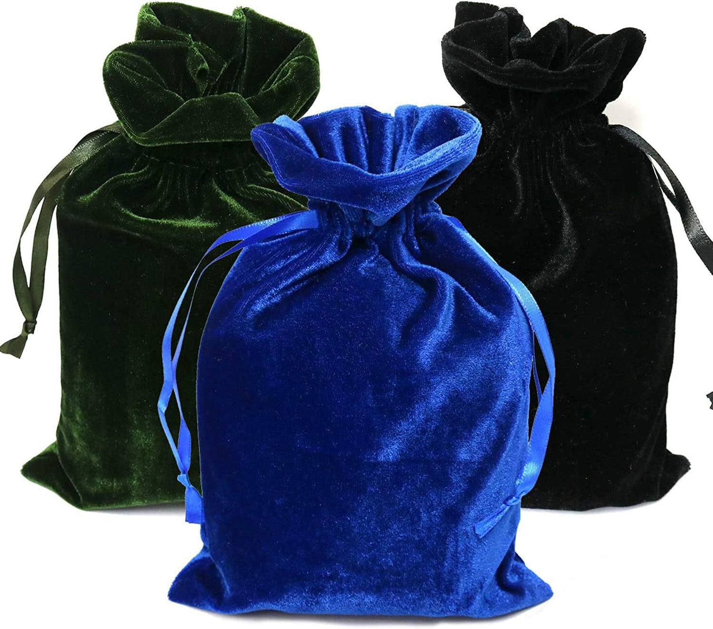 GIFTEXPRESS Bolsa de runas de tarot de terciopelo (paquete de 3)