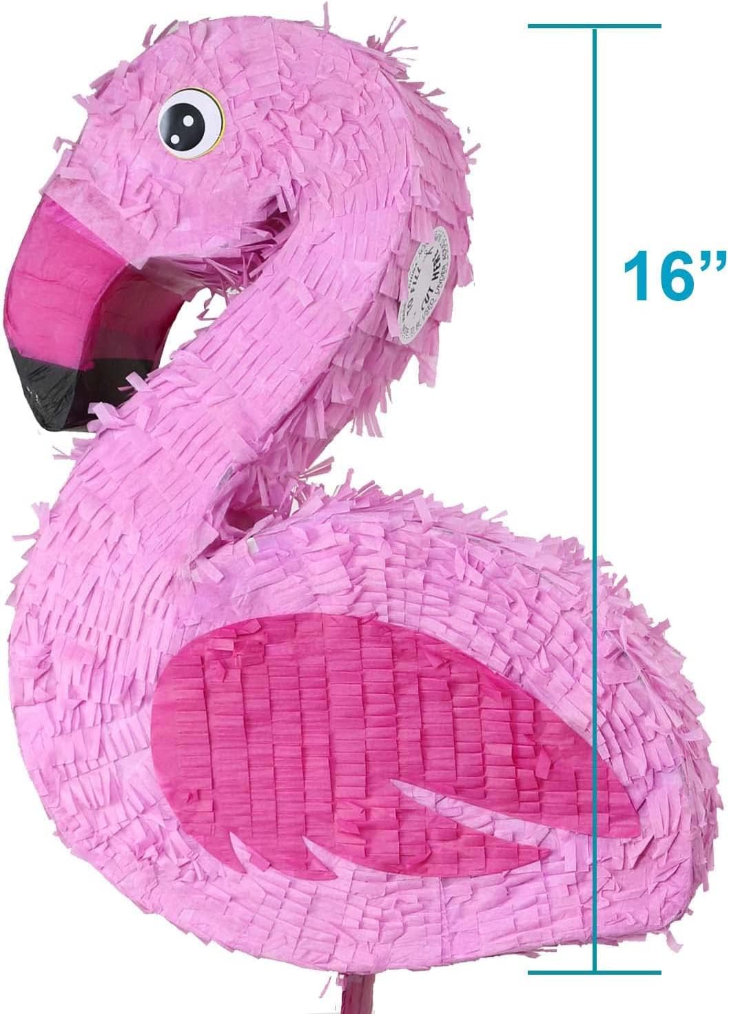 GIFTEXPRESS Piñata de flamenco rosa de 16.0 in