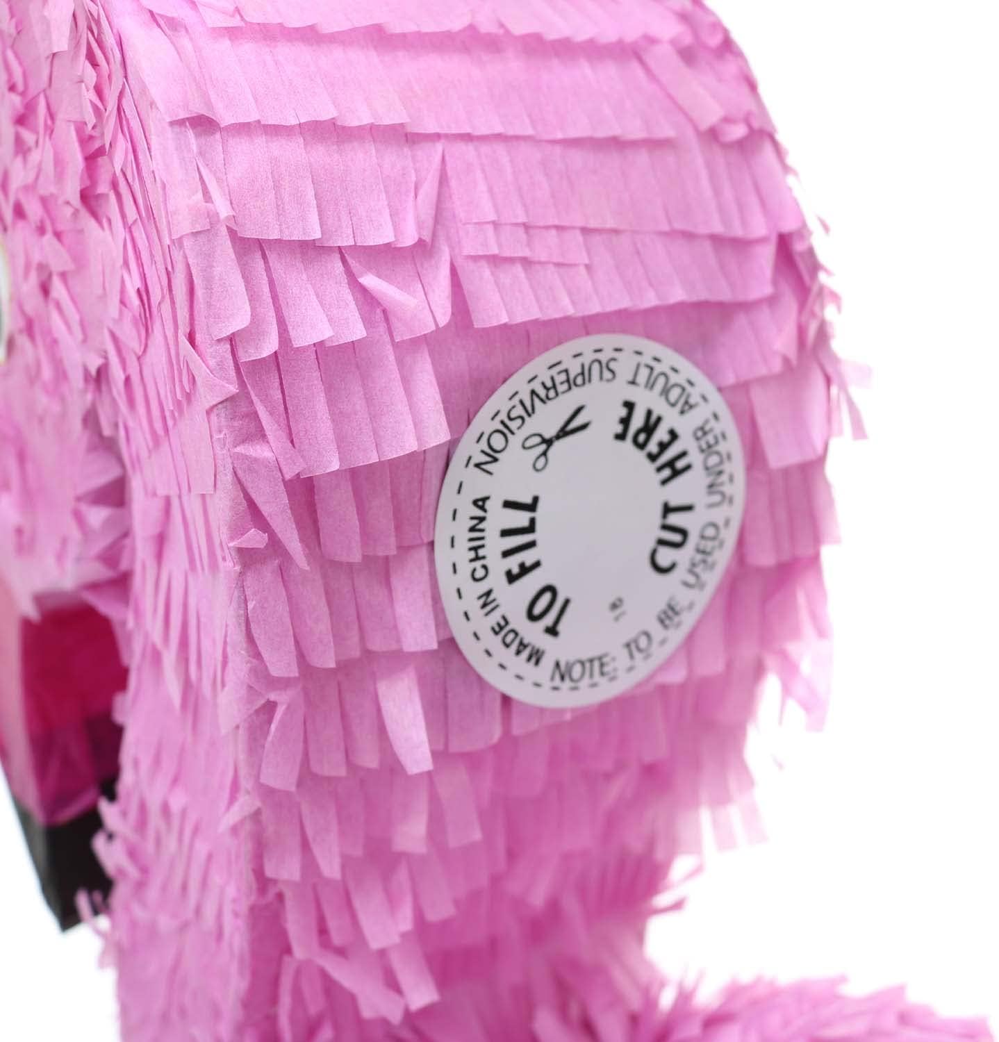 GIFTEXPRESS Piñata de flamenco rosa de 16.0 in