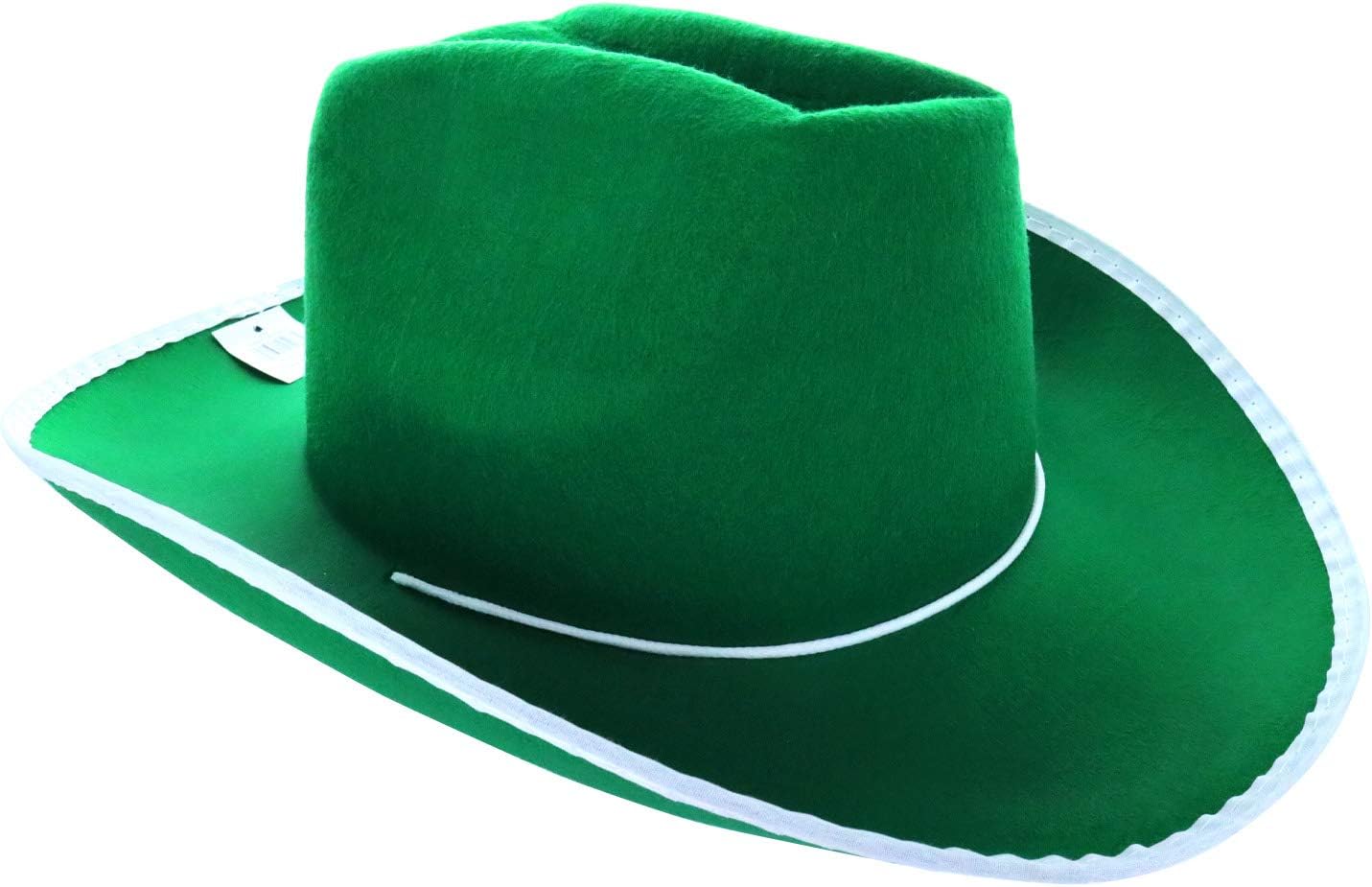 GIFTEXPRESS Sombrero de vaquero de fieltro para adultos, sombrero de vaquero occidental