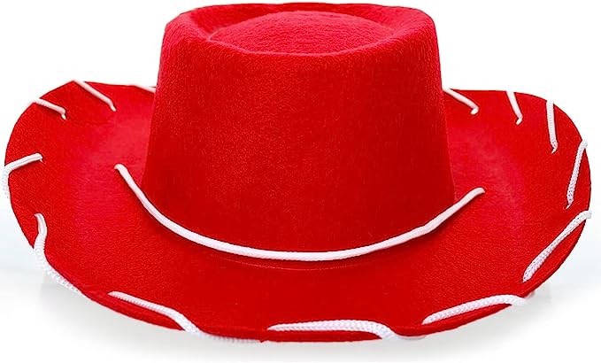 GIFTEXPRESS Sombrero de vaquero de fieltro, sombrero de vaquera occidental