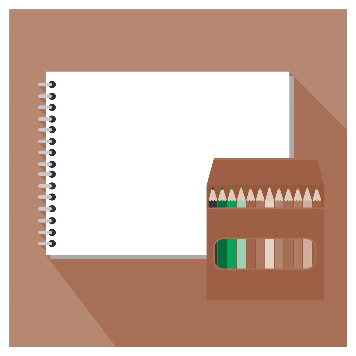 GIFTEXPRESS Sketch Book Bound Spiral Premium Sketch Pads Set (Pack of 12), 8.5" X 11"