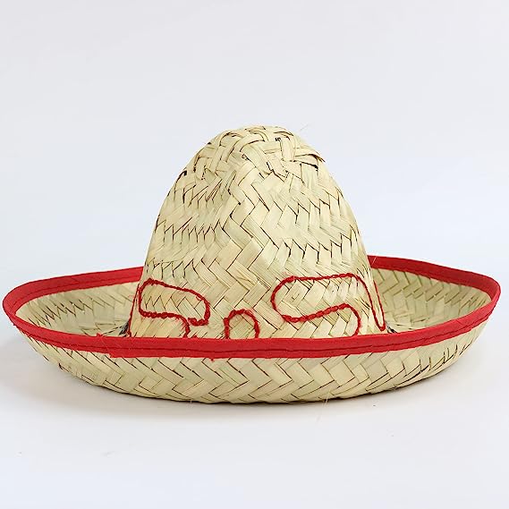 GIFTEXPRESS Sombrero Sombrero Mexicano Niño (Pack de 4) 
