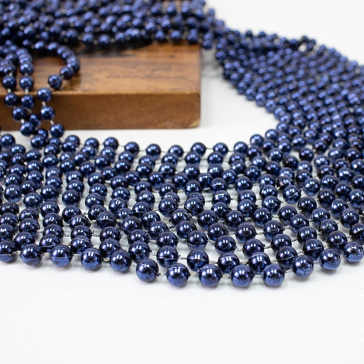 GIFTEXPRESS 72pcs 33" Mardi Gras Beads Necklaces