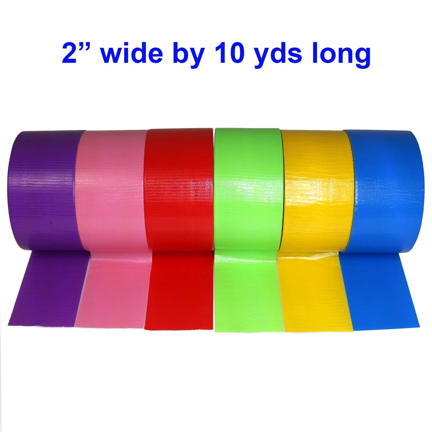 GIFTEXPRESS 6 Assorted Colored Duct Tapes