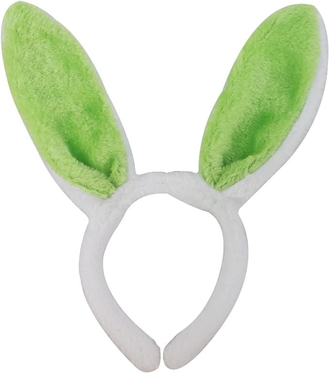GIFTEXPRESS Assorted Color Plush Bunny Ears Headbands
