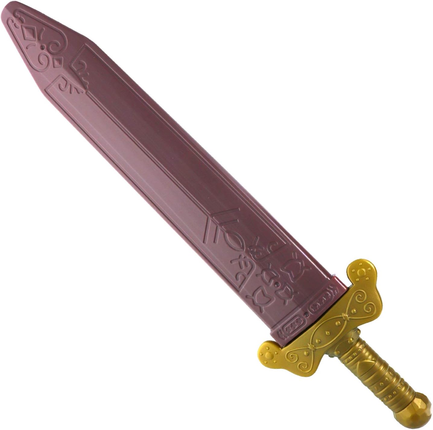 GIFTEXPRESS Espada romana de juguete de plástico de 19" con vaina para juego de simulación 