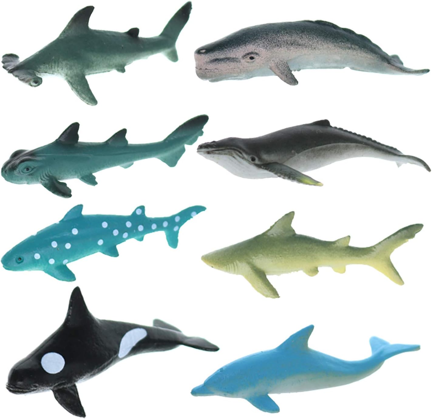 GIFTEXPRESS 36pcs Mini Surtido Ocean Sea Creatures/Animales Figuras de Juguete 