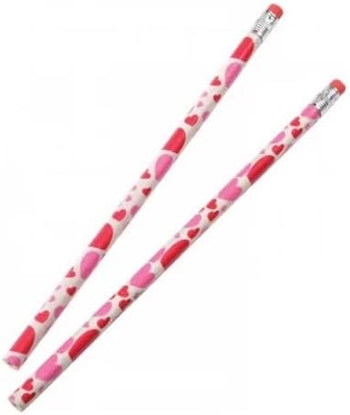 GIFTEXPRESS 48pcs Valentine's Pencils