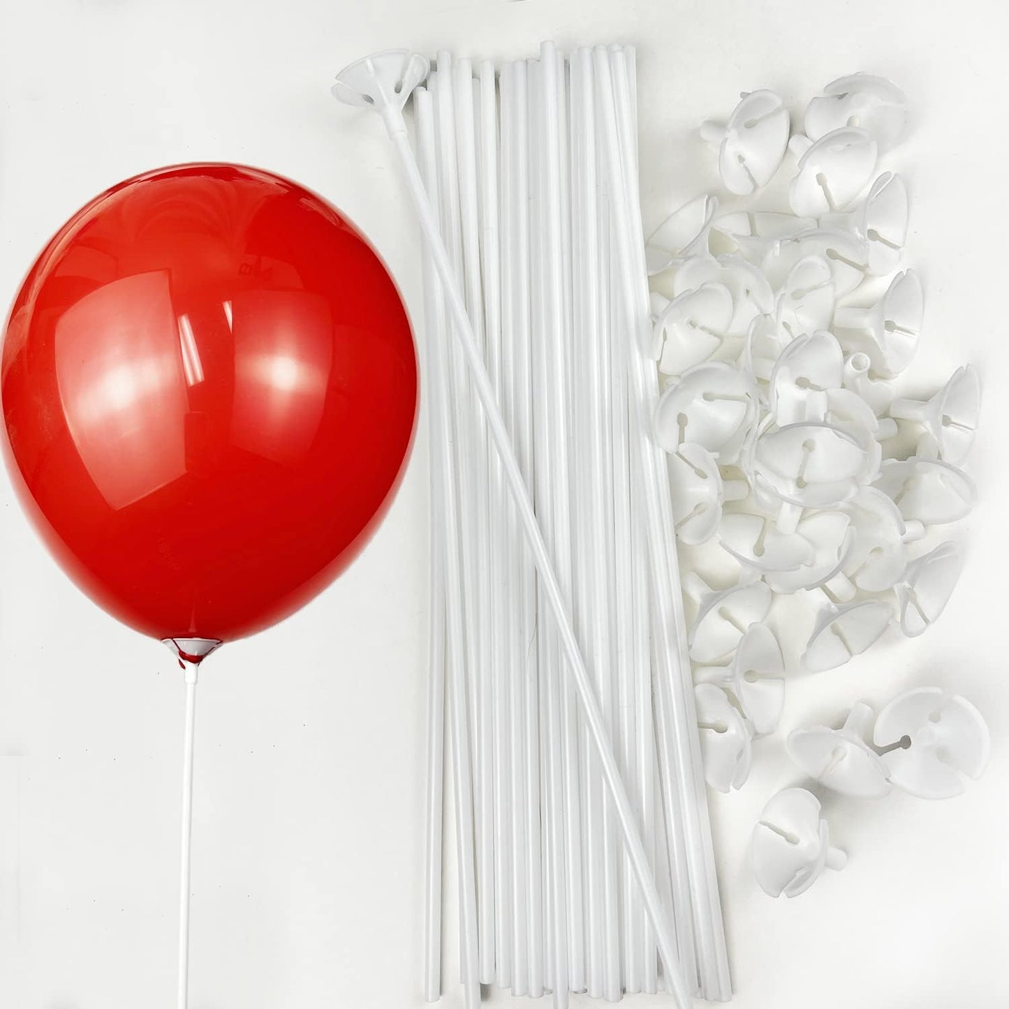 GIFTEXPRESS 12" Assorted Colors Balloon Sticks