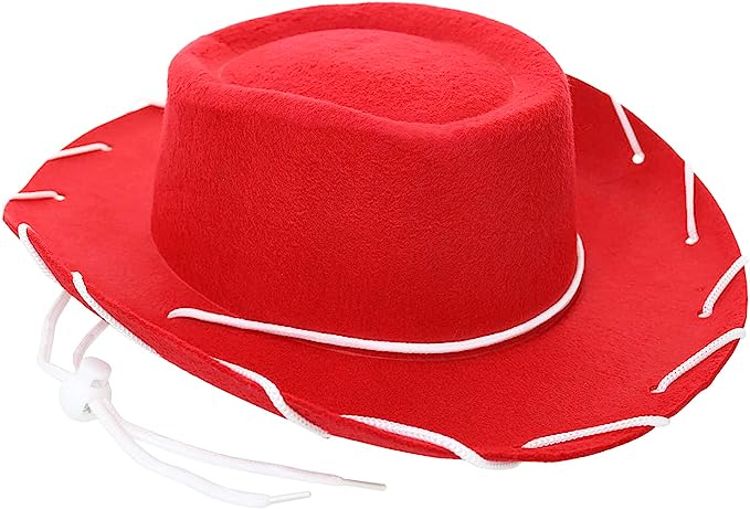 GIFTEXPRESS Sombrero de vaquero de fieltro, sombrero de vaquera occidental 